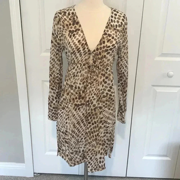 Echo Other - Echo Cotton Beach Coverup Animal Print size Medium